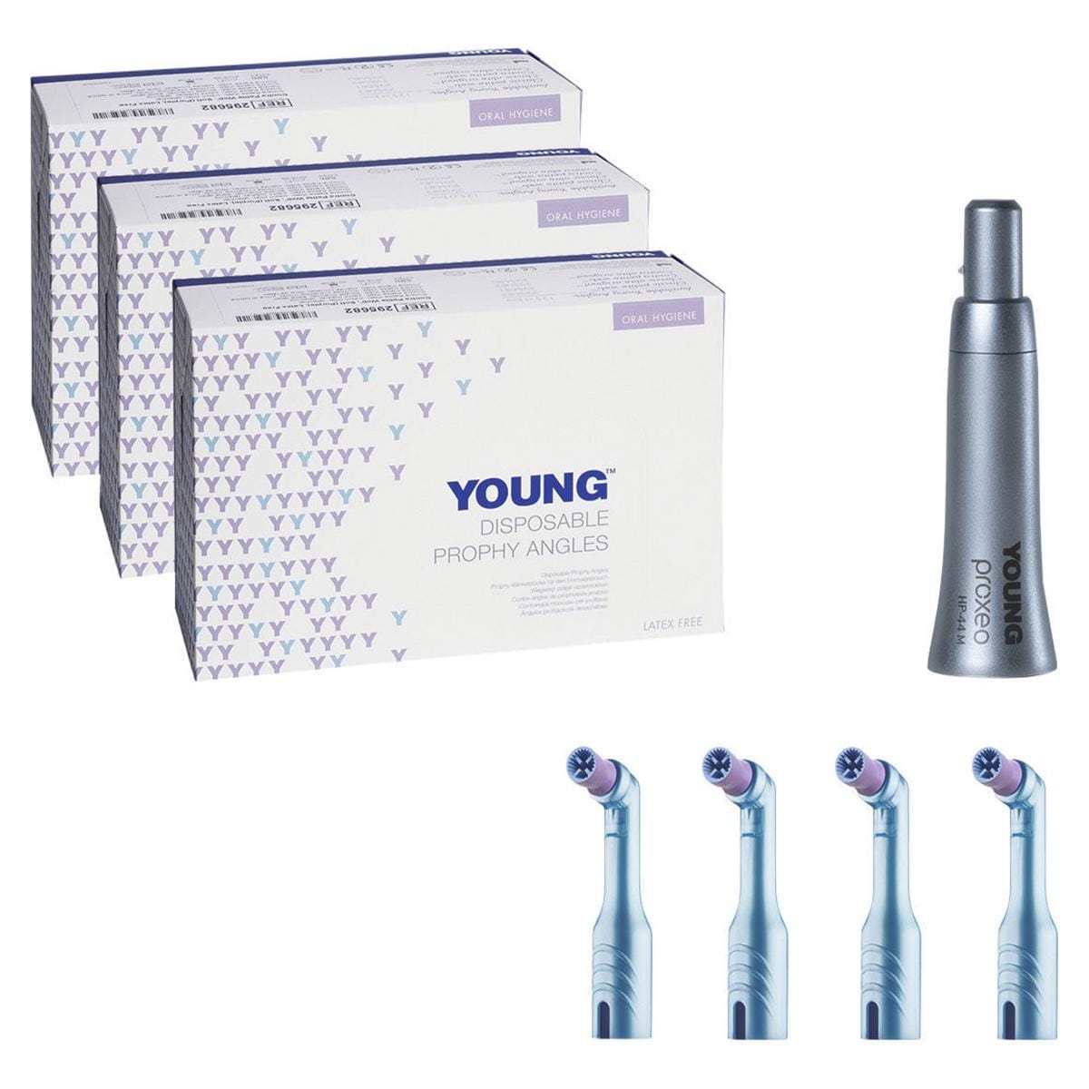Disposable Prophy Angles Contra Petite Web Soft Starter Kit - YDNT03