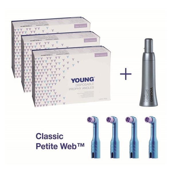 Disposable Prophy Angles Classic Petite Web Starter Kit - YDNT04