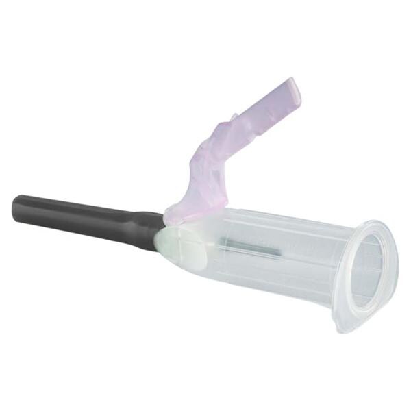 Vacutainer Eclipse + houder - zwart, 22G 0,7 x 30mm, per 100 stuks