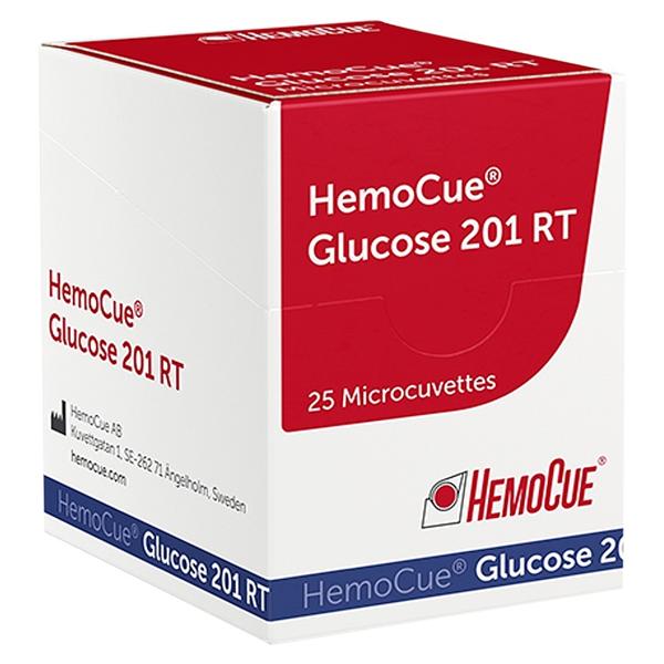201RT glucose cuvetten - per 25 stuks
