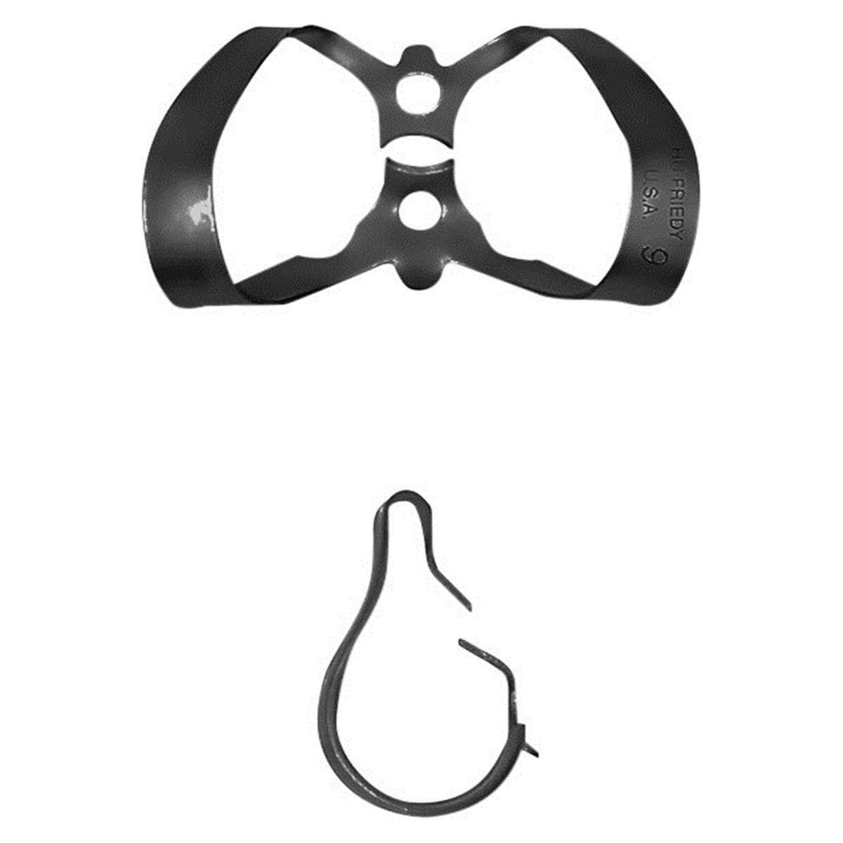 Cofferdamklem Black Line - front - 9 (RDCM9X)