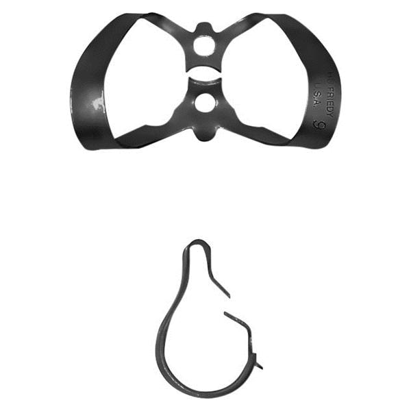 Cofferdamklem Black Line - front - 9 (RDCM9X)