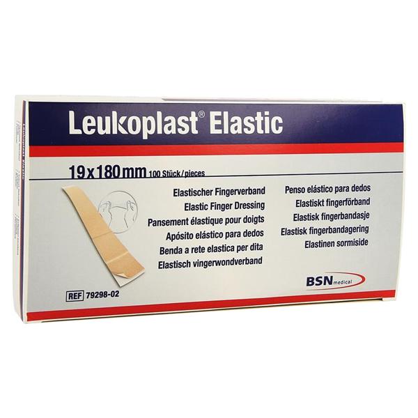Leukoplast vingerpleister - 19 x 180 mm, 100 stuks