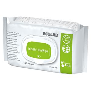 Incidin Oxywipes - 6 x 100 wipes