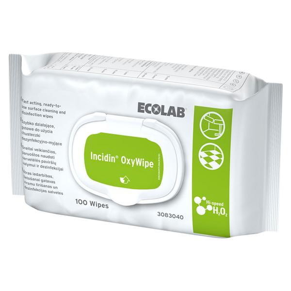 Incidin Oxywipes - 6 x 100 wipes