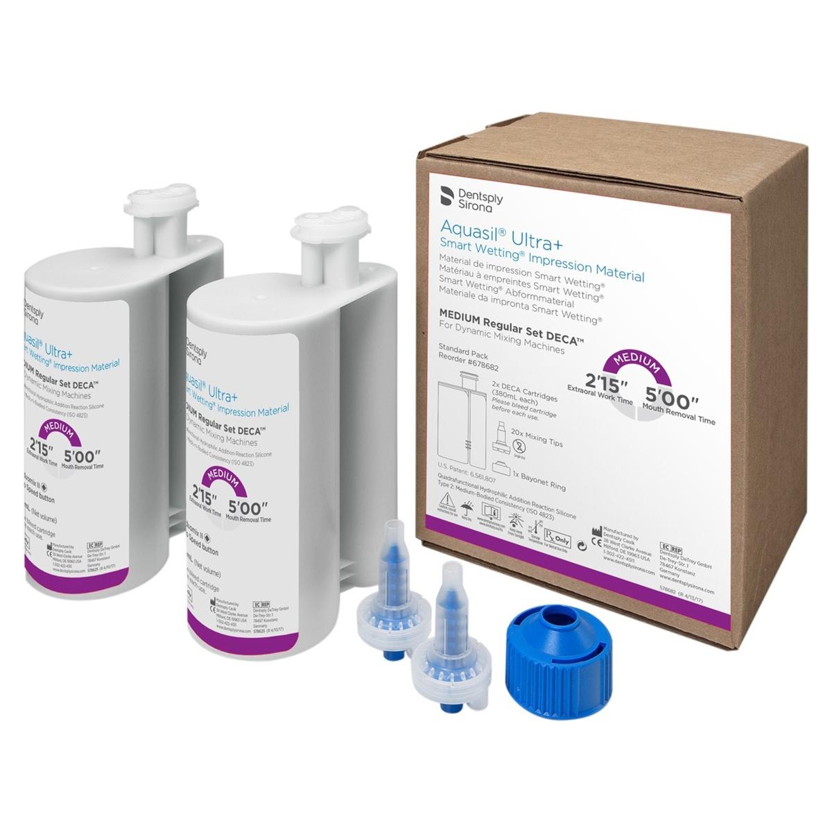 Aquasil Ultra+ DECA Regular Set - Medium, cartridge 2 x 380 ml