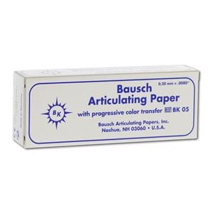 Articulatiepapier 200 &#181; - Blauw, boekje, BK 05