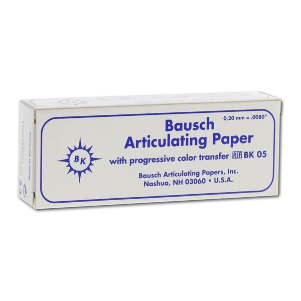 Articulatiepapier 200 &#181; - Blauw, boekje, BK 05