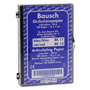 Articulatiepapier micro-dun - Blauw, 100 bogen, BK 11
