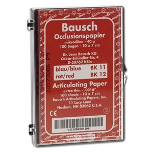 Articulatiepapier micro-dun - Rood, 100 bogen, BK 12