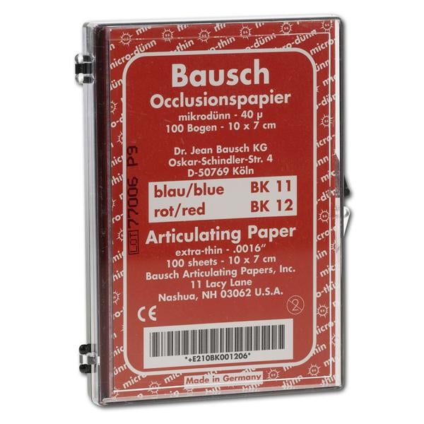 Articulatiepapier micro-dun - Rood, 100 bogen, BK 12