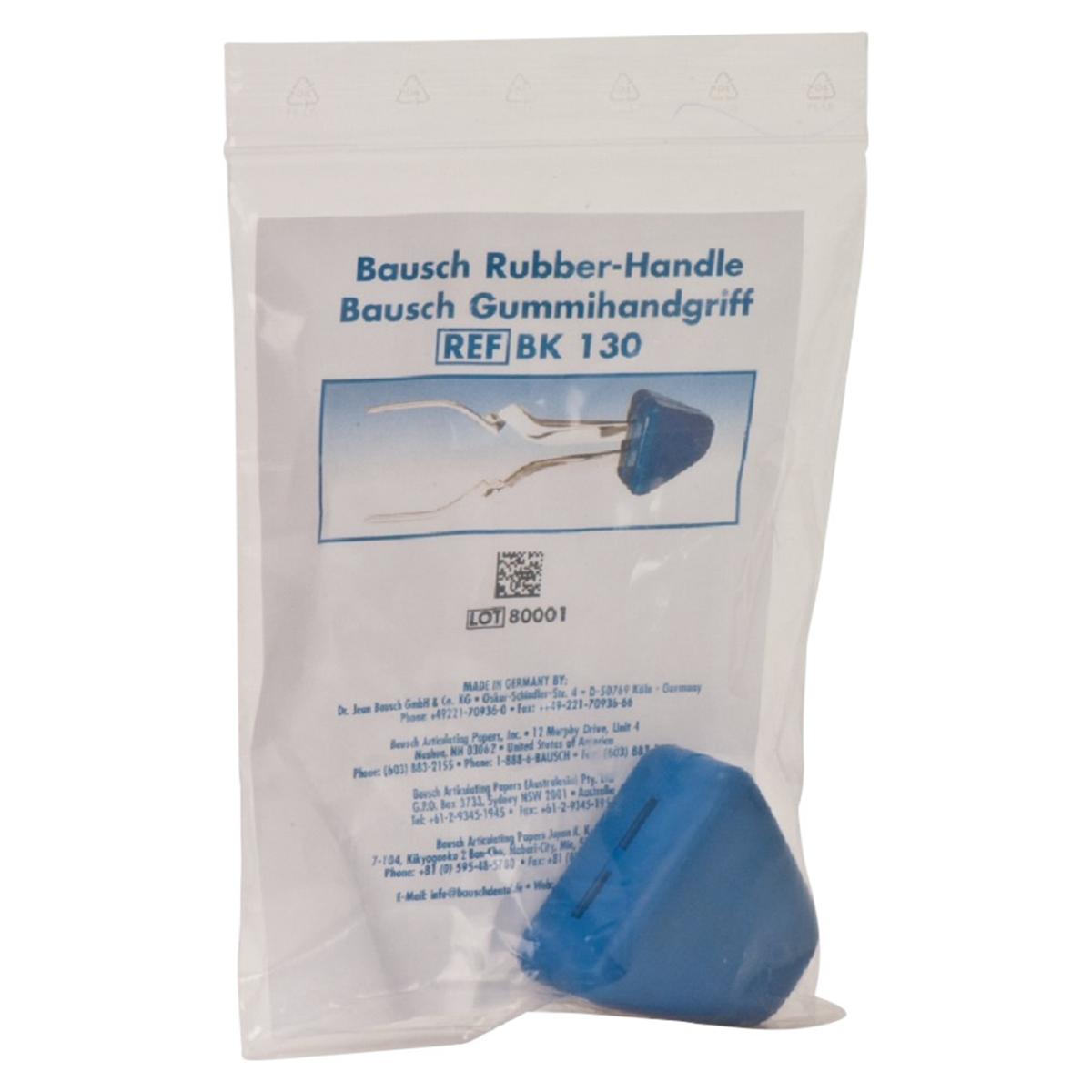Flexibele beetvork - BK130, Handvat rubber blauw
