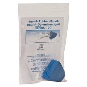 Flexibele beetvork - BK130, Handvat rubber blauw