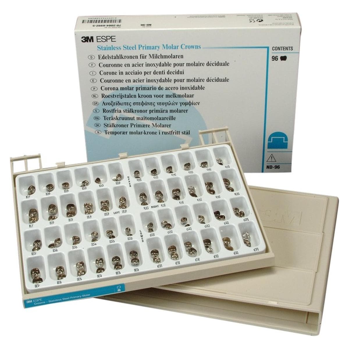 RVS kronen melkmolaren kit - ND-96