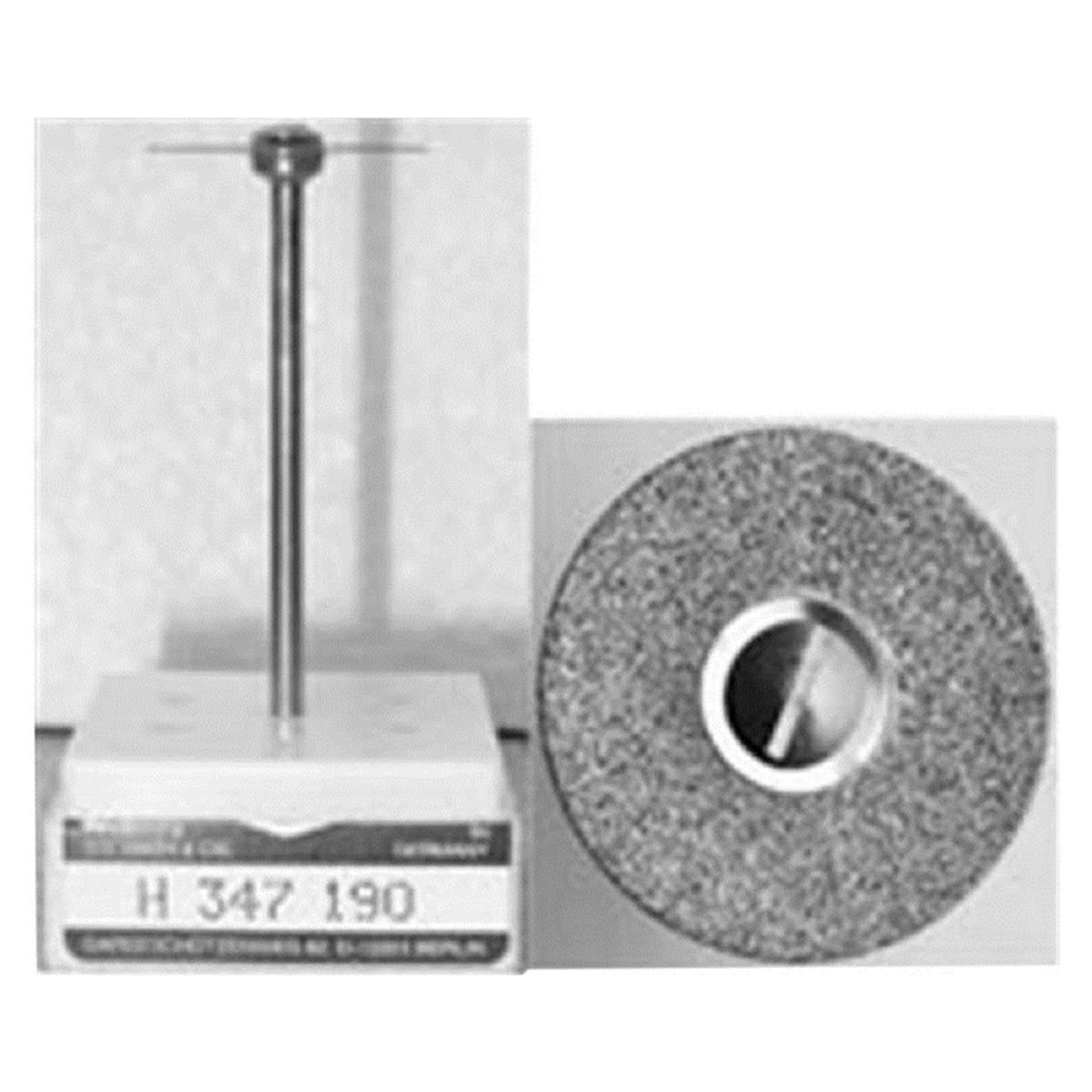 Diamantschijf Diaflex H 345 - HP 190, Ø 19 mm - enkelzijdig, bovenkant slijpend