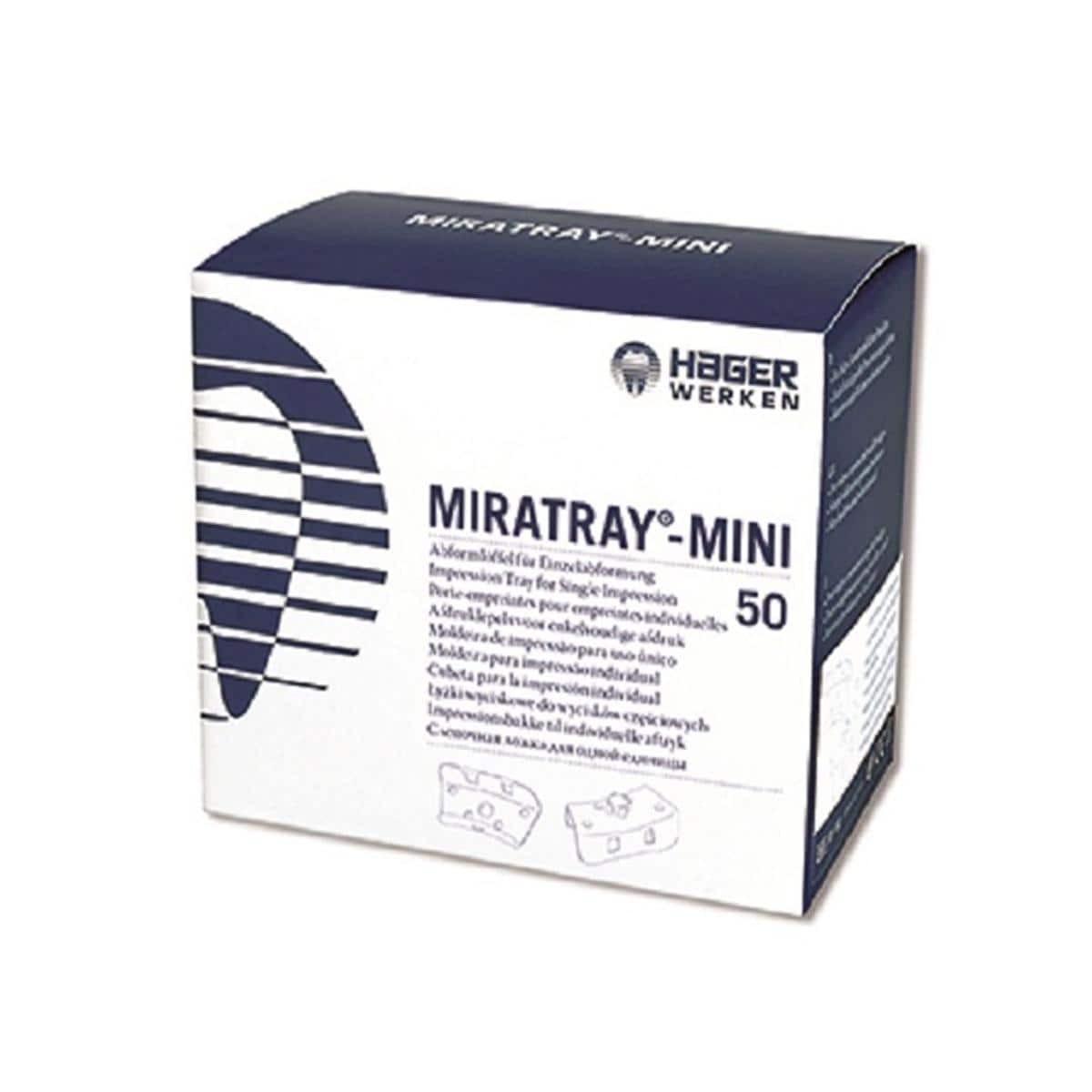 Miratray Mini - Verpakking, 50 stuks