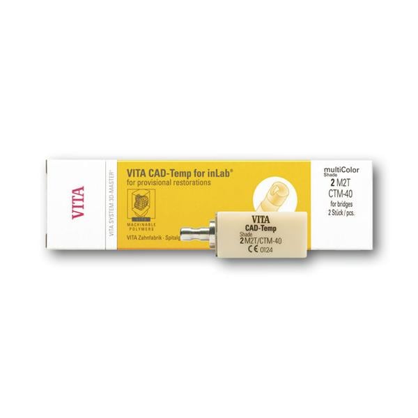 Vita CAD-Temp multiColor CTM-40 - 1M2, 2 stuks