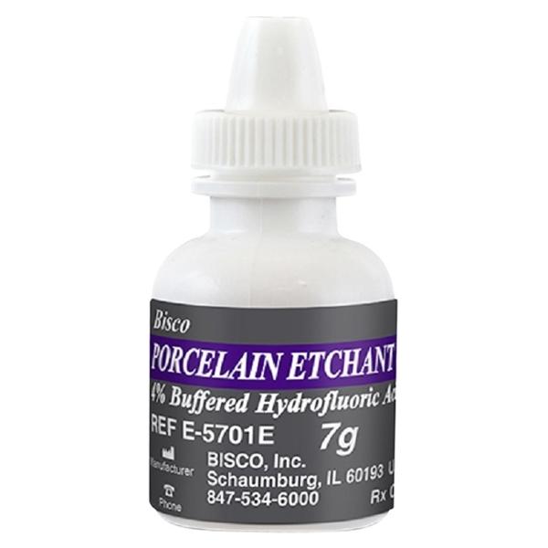Porcelain Etchant 4% - E-5701E, flesje 7g