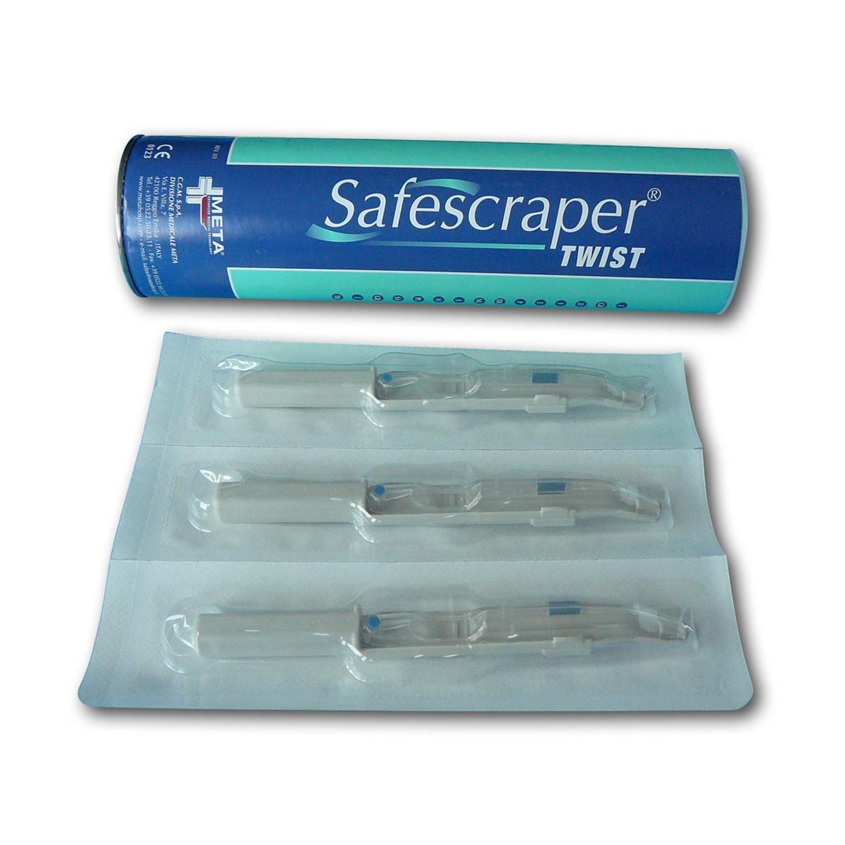 Safescraper - Gebogen, 3 stuks