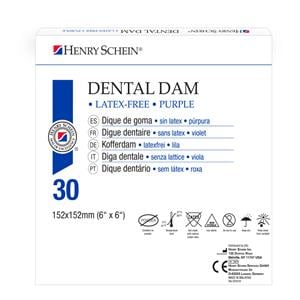 Dental Dam Non-Latex - Medium, 30 vellen