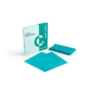 HySolate Dental Dam Non-Latex (152x152mm) - Medium, groen - 15 vellen