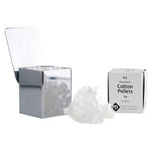 Cotton Pellets - Nr. 1,  8 mm, 6x 105 stuks