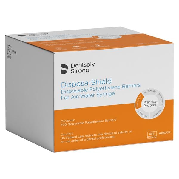 Disposa-Shield voor meerfunctiespuit - REF. A88007, afmeting 5,6 x 16,5 cm, 500 stuks
