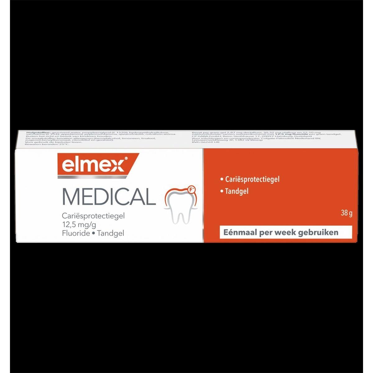 Elmex Cariës Protectiegel - Verpakking, 6x tube 35 ml