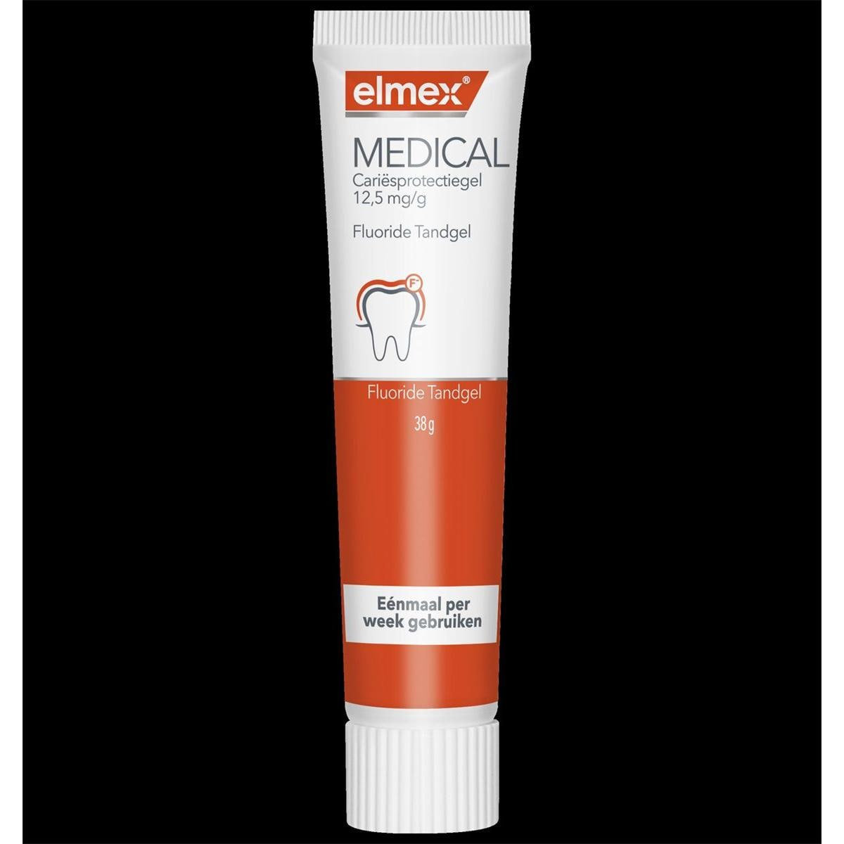 Elmex Cariës Protectiegel - Verpakking, 6x tube 35 ml