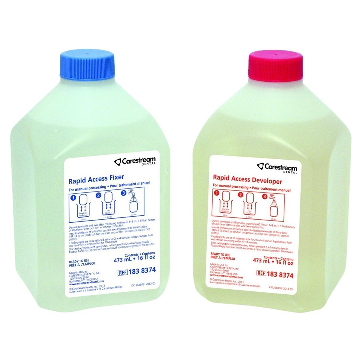 Rapid Access Ontwikkelaar - Verpakking, 6x 500 ml