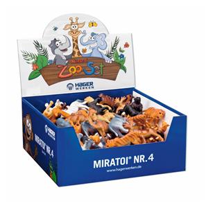 Zoo Set - speelgoed wilde dieren - Verpakking, 100 stuks