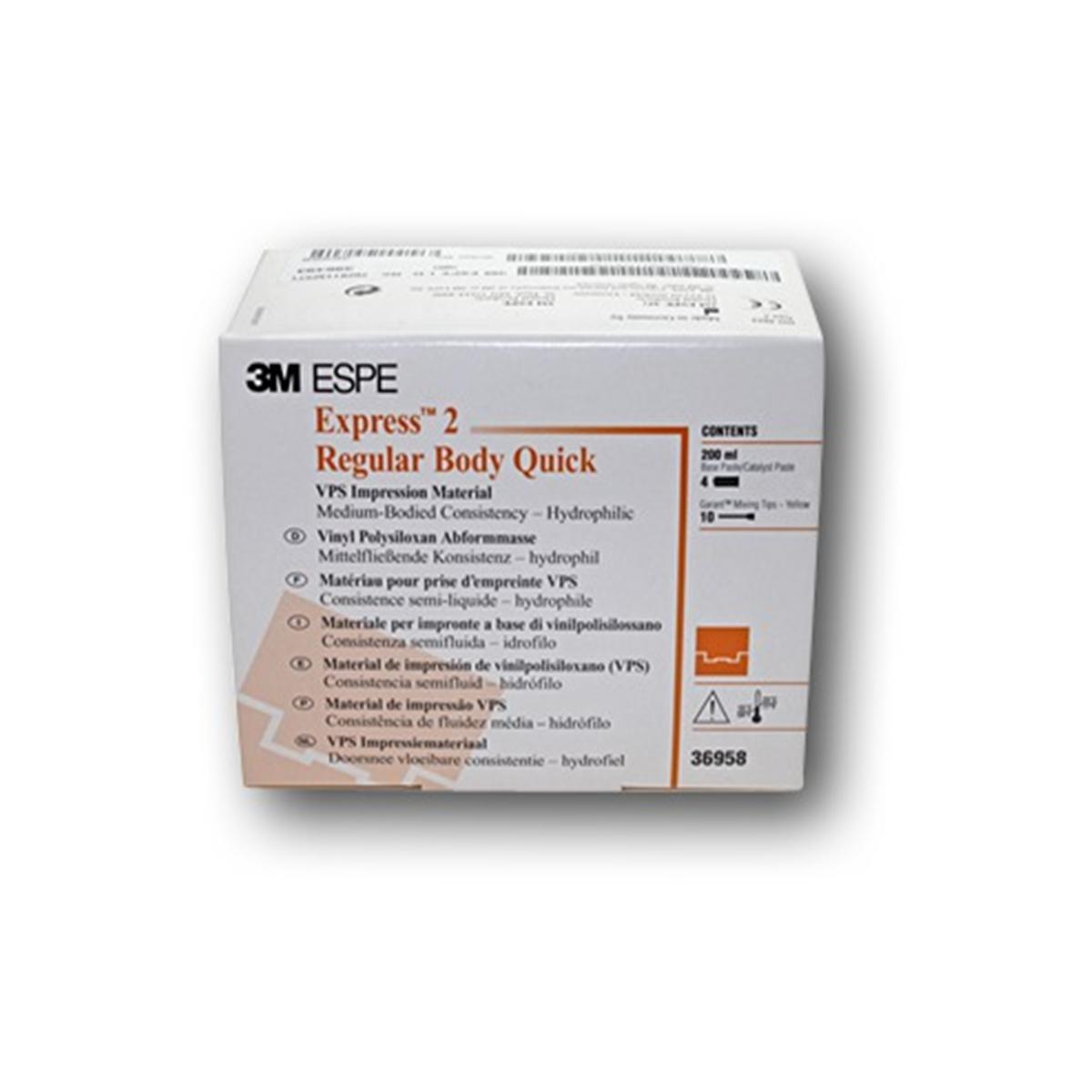 Express 2 Regular body - Standard, 4x 50 ml