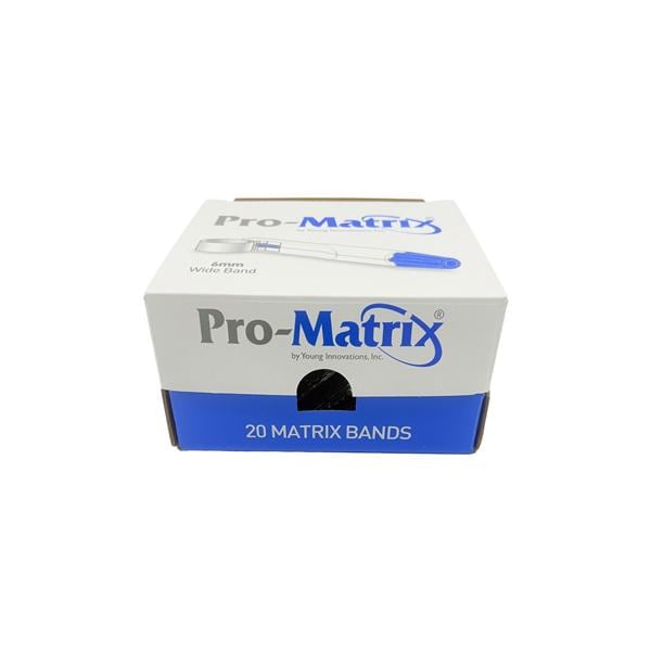 Pro-Matrix - 6 mm wide blauw, 20 st