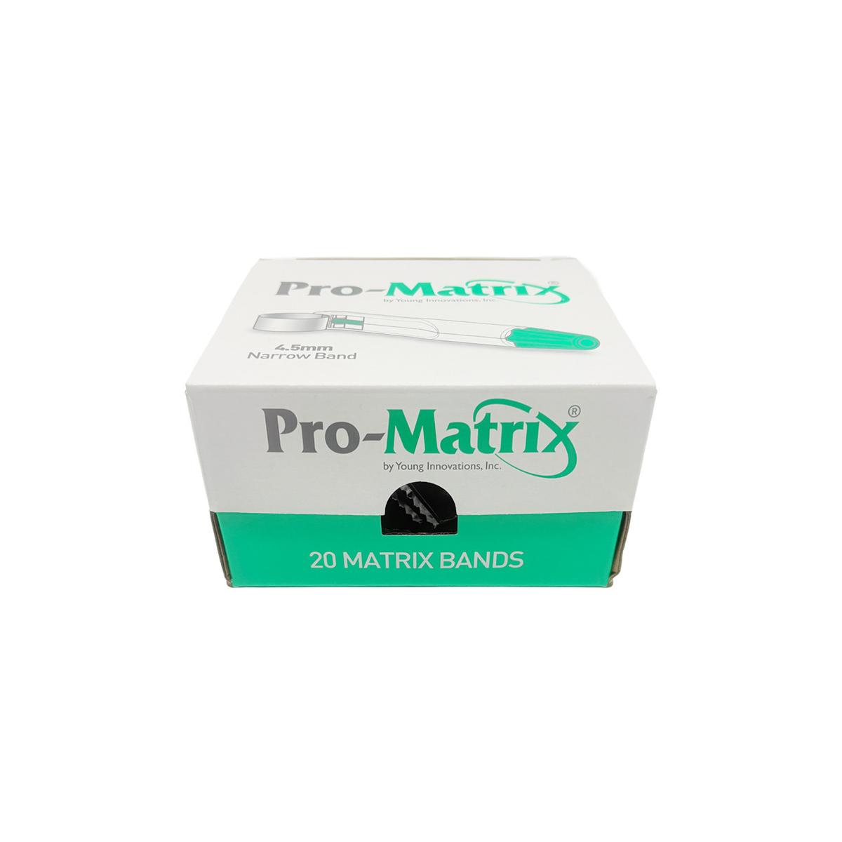 Pro-Matrix - 4,5 mm narrow groen, 20 st