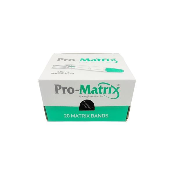 Pro-Matrix - 4,5 mm narrow groen, 20 st