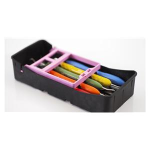 PractiPal Mini tray met Mini klem - Rood