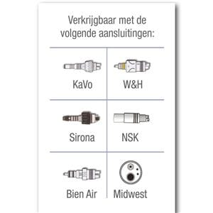 BA Ultimate Air Polisher BA720 - Zwart met Sirona aansluiting