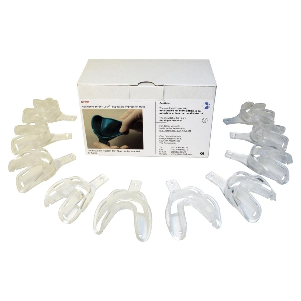 Border-Lock Implantaat Trays onder - 51