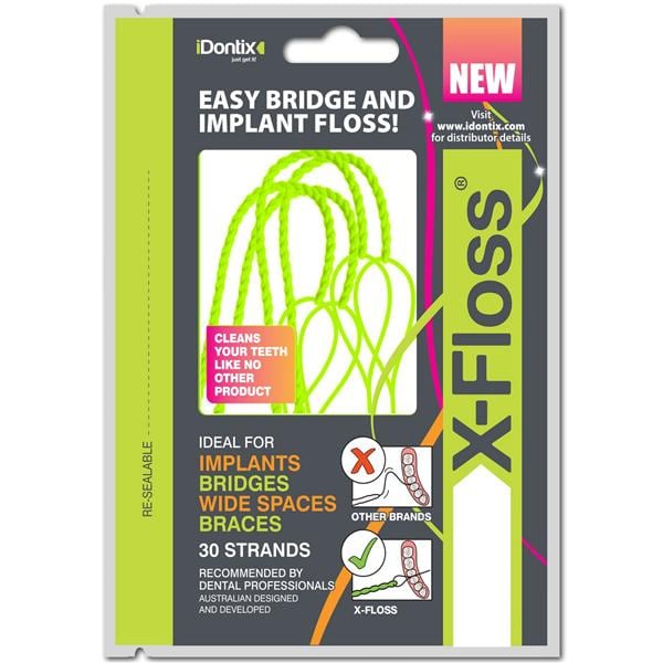 X-Floss - Verpakking, 30 stuks