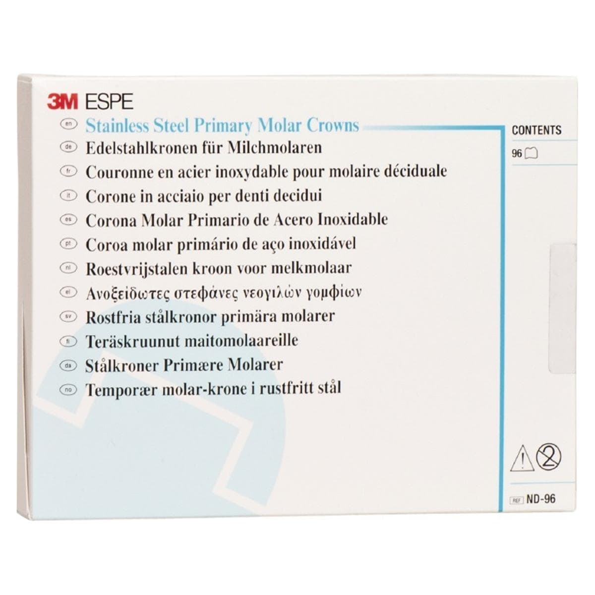 RVS kronen melkmolaren kit - ND-96