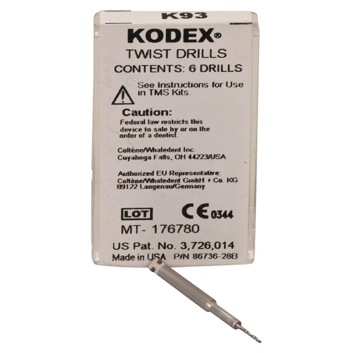 Kodex drills TMS Minim - K-93 (0,525 x 4 mm), 6 stuks