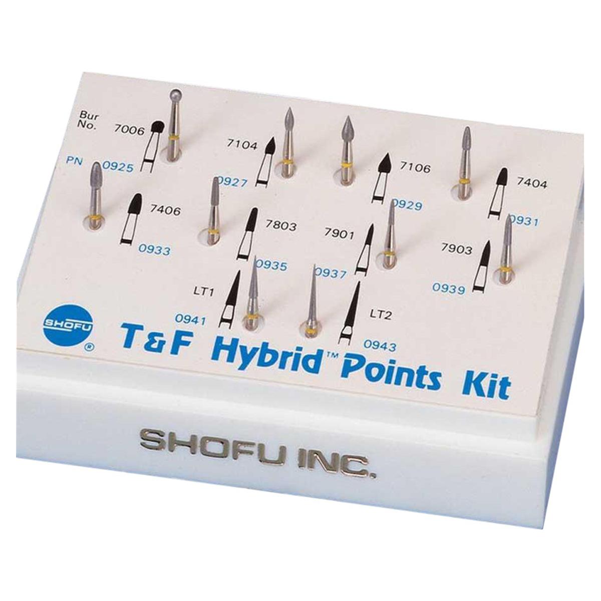 T&F Hybrid Points diamant - 0925-1 - 7006, 6 stuks