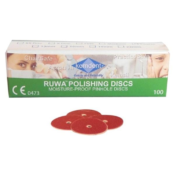 Ruwa papierschijf 22 mm - Grof