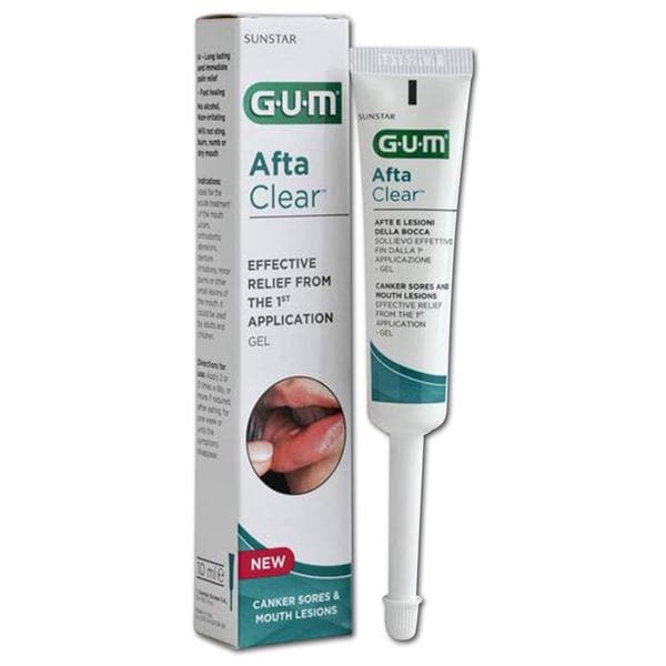 GUM Aftaclear Gel - Verpakking, 10 ml
