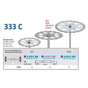 Diamantschijf H 333 C - HP 450  45 mm dubbelzijdig fijn