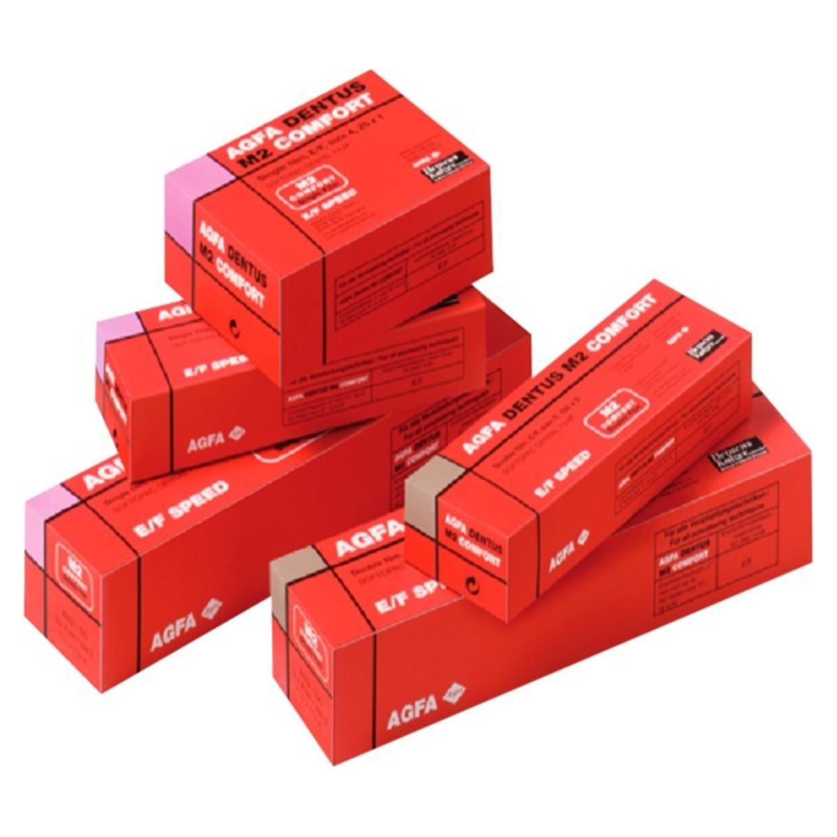 Agfa Dentus M2 comfort - 30 x 40 mm - enkel, 150 stuks