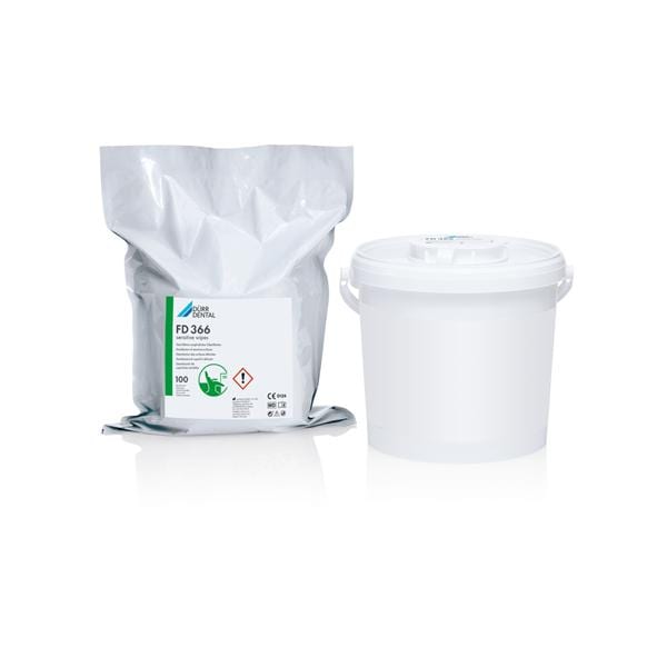FD 366 sensitive wipes - dispenser - 100 doekjes
