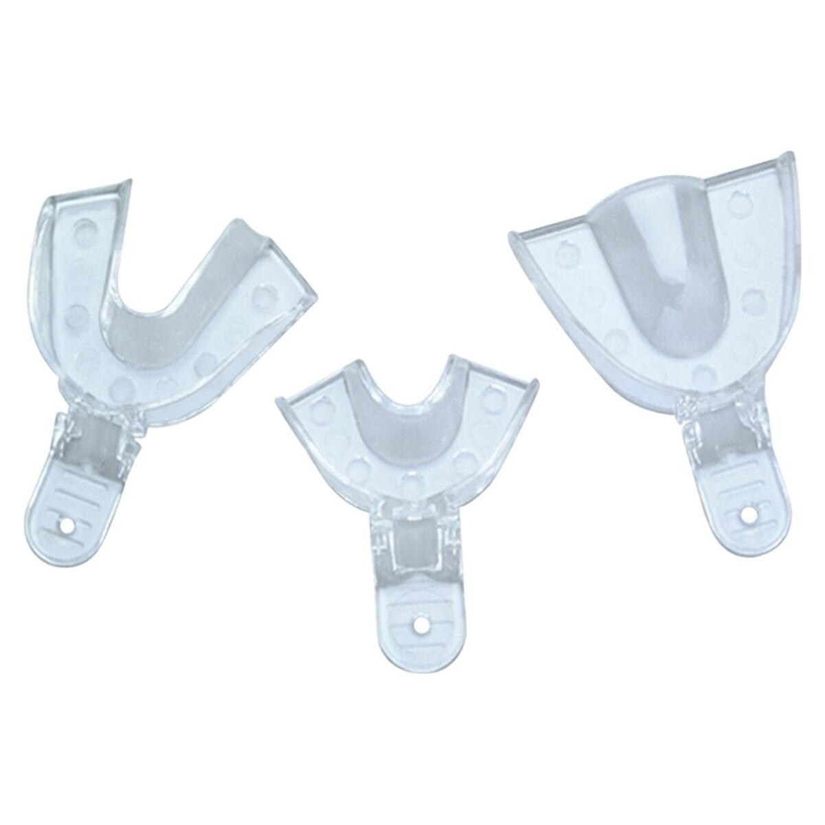 Clear impression trays Quadrant Right, 6 stuks Henry Schein Dental