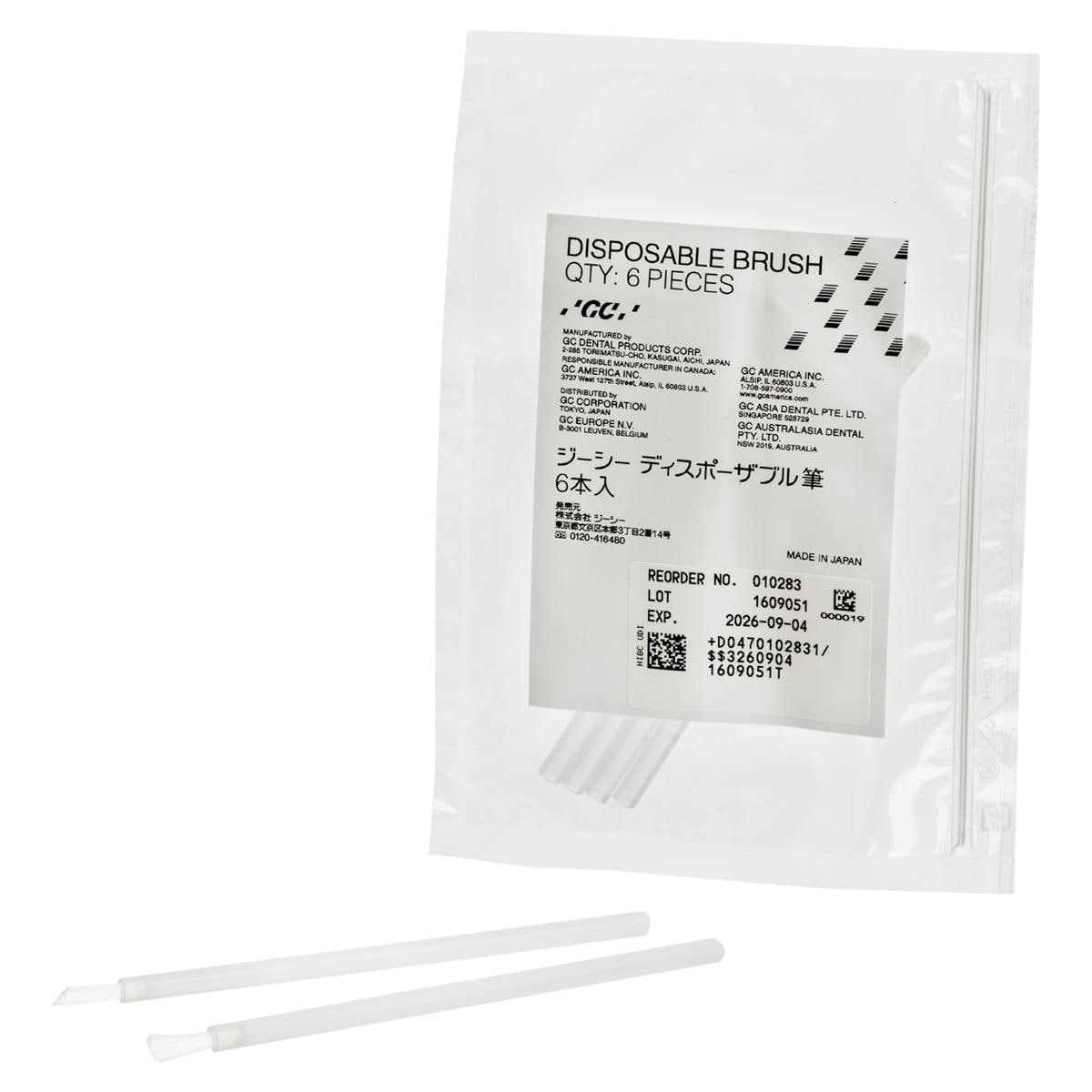 Reline II disposable brush - Verpakking, 6 stuks