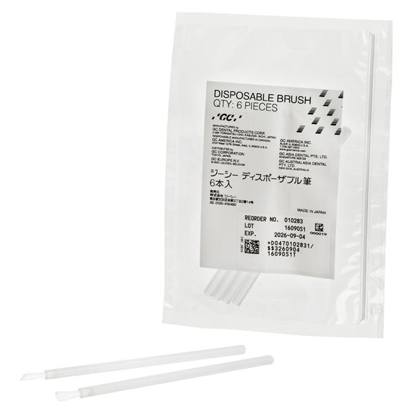 Reline II disposable brush - Verpakking, 6 stuks